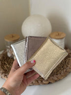 Billetera Roma con brillo